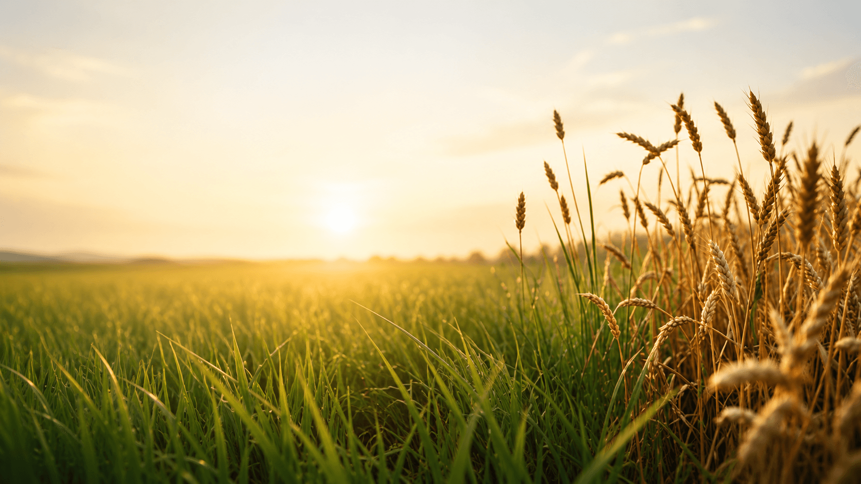 Straw field